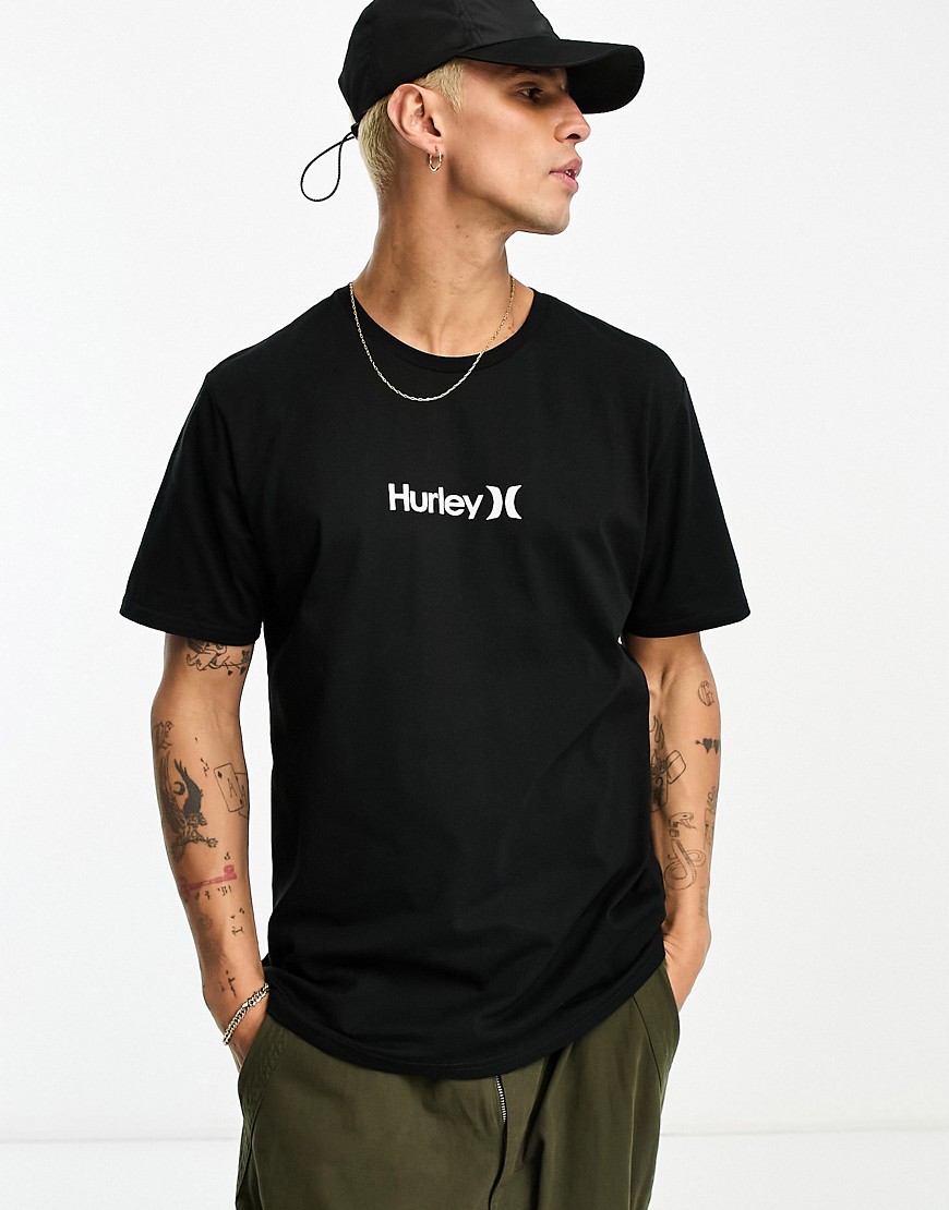 Hurley H20 t-shirt in black