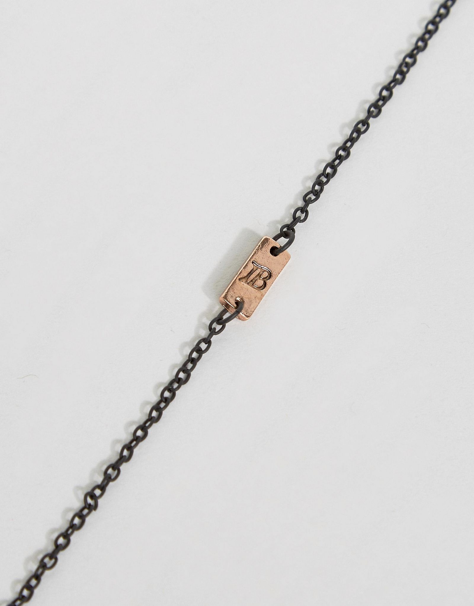 Icon Brand Pendant Necklace In Copper