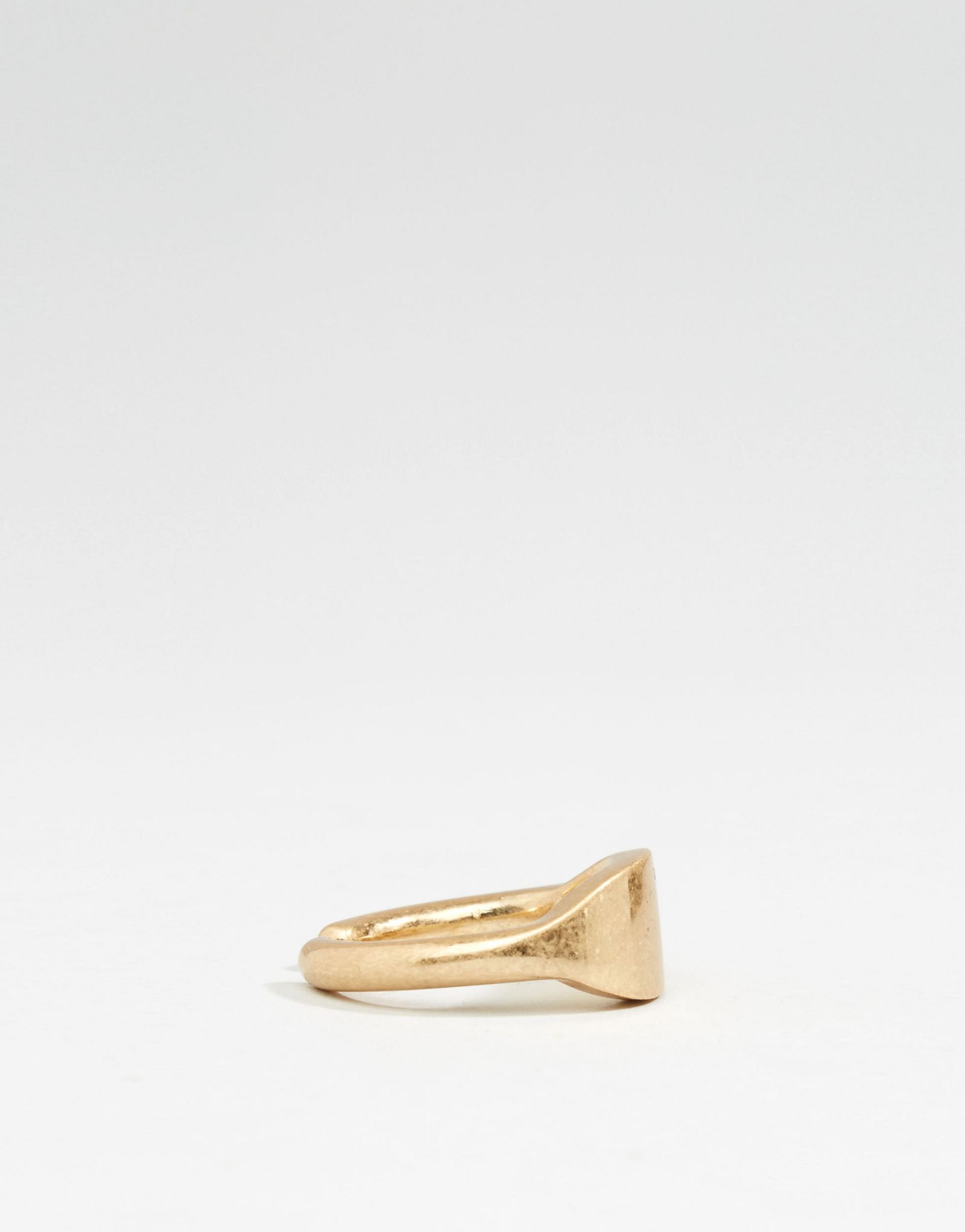 Icon Brand Signet Ring In Gold