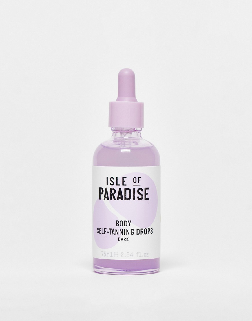 Isle of Paradise Self Tanning Body Drops Dark 75ml-No colour