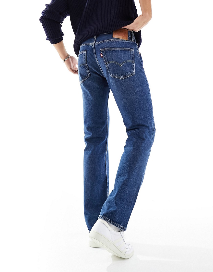 Levi’s 501 Original fit jeans in mid blue
