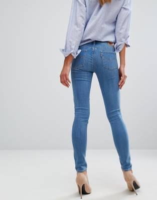 levi's 711 high rise skinny jeans