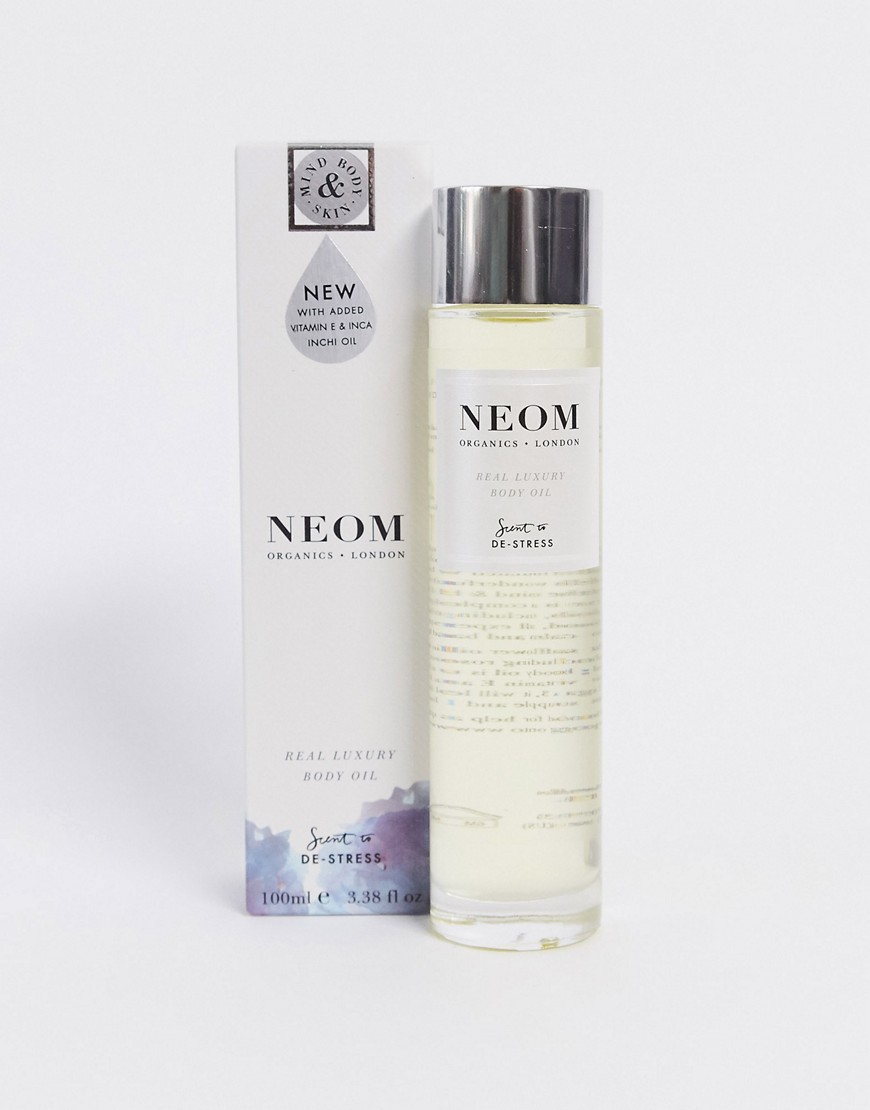 NEOM Real Luxury Lavender Rosewood & Jasmine Vitamin Body Oil 100ml-No colour
