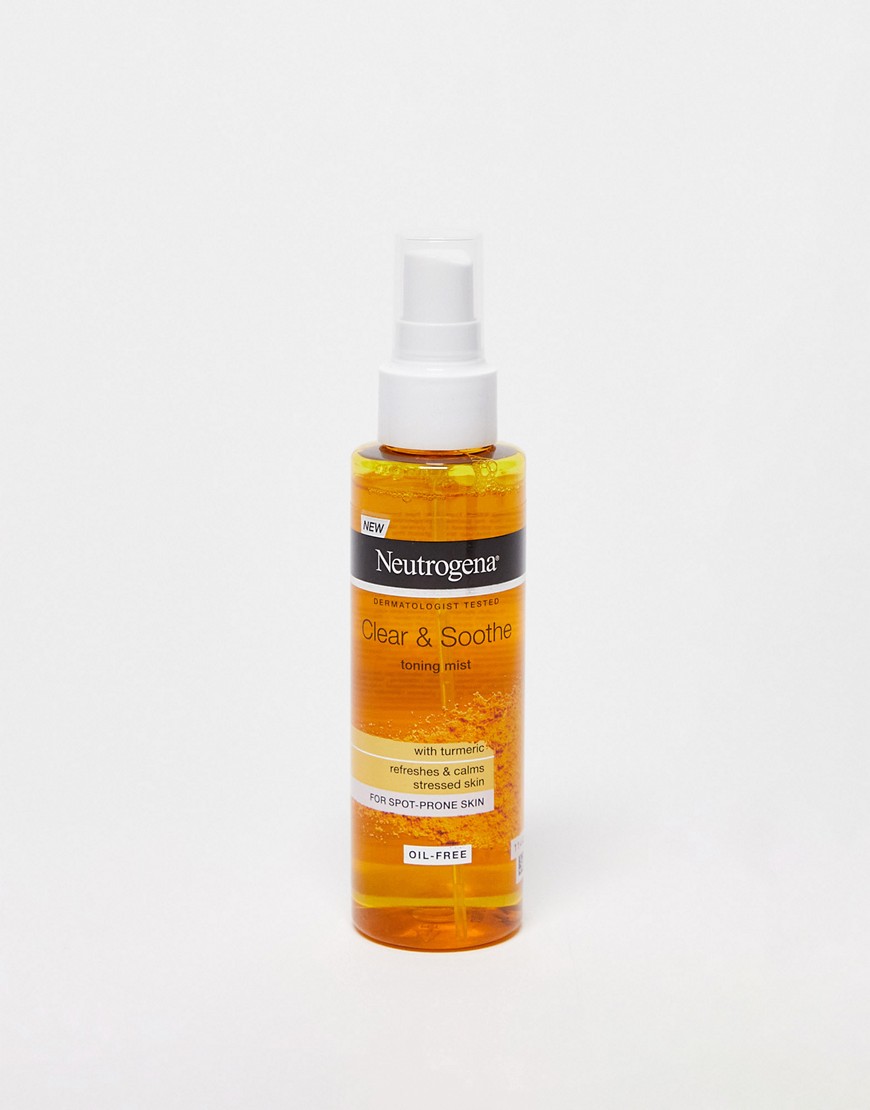 Neutrogena Clear & Soothe Toning Mist for Spot-Prone Skin 125ml-No colour