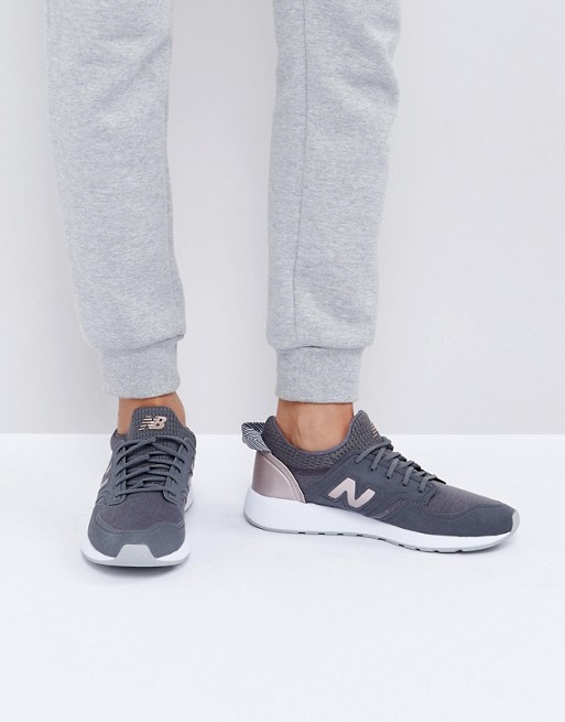 new balance trainers rose gold
