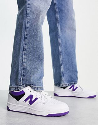 480 trainers in white and purple