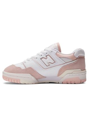 550 trainers in white and pink