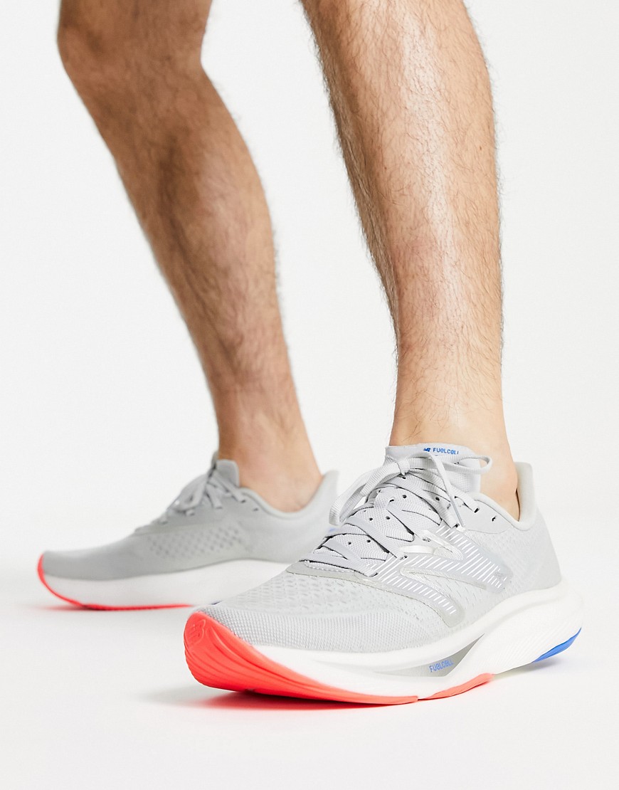 New Balance Rebel running trainers in grey