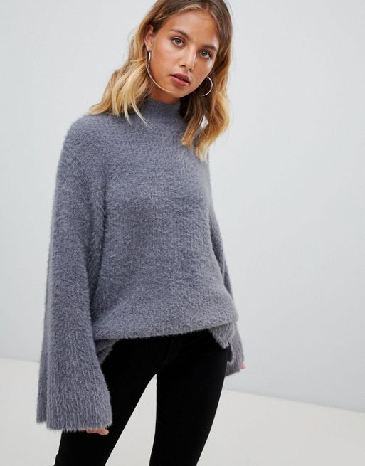 Image result for ASOS New Look Fluffy Wide Sleeve Jumper