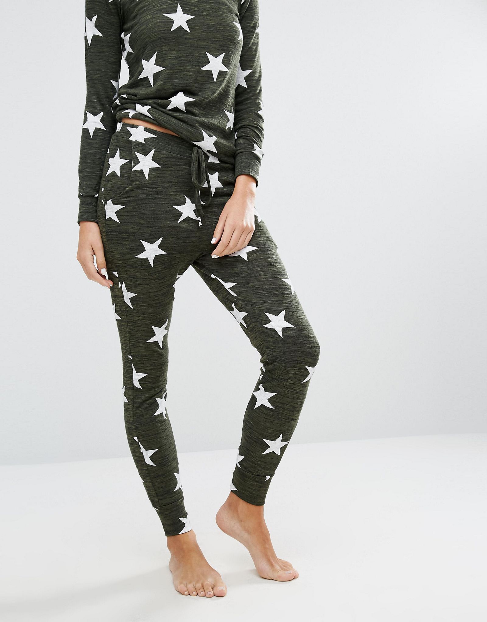 New Look Star Print Pyjama Jogger