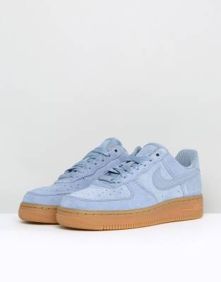 nike air force 1 scamosciate