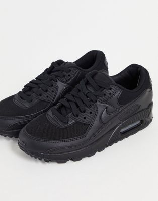 Air Max 90 trainers in black drench