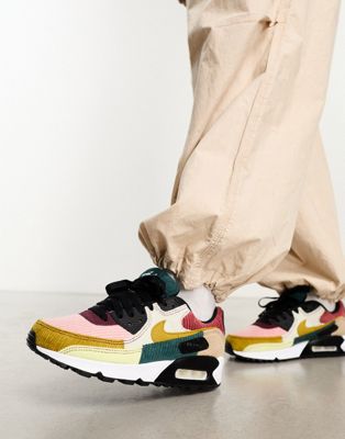 Air Max 90 trainers in cord mix