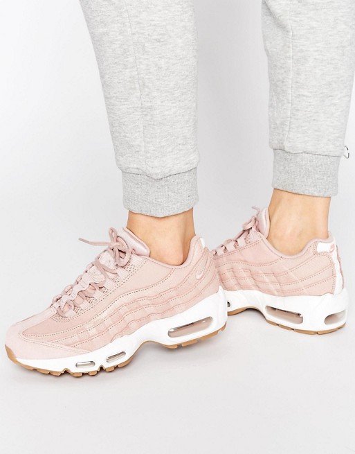 nike air max 95 essential trainers in tan
