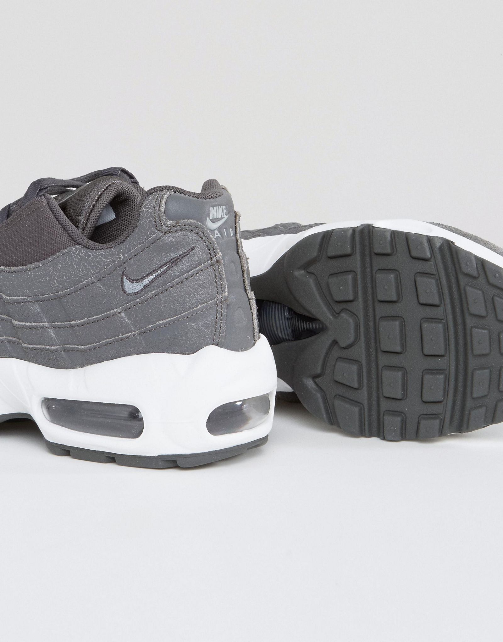 Nike Air Max 95 Premium Sneakers In Black