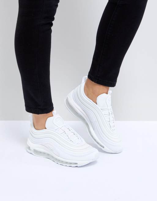 nike air max 97 all white mens