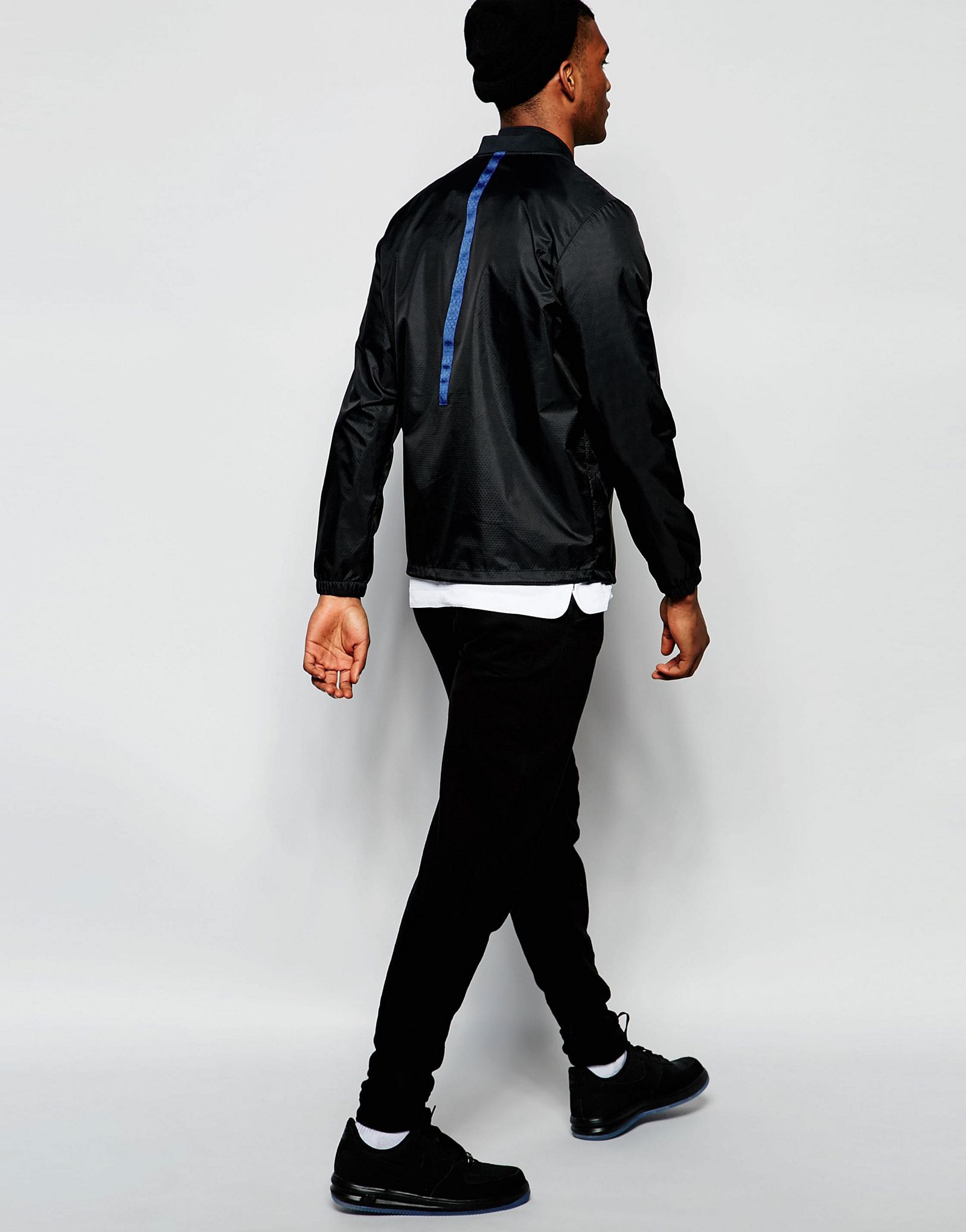 Nike Nk Court Jacket In Black 810145-010