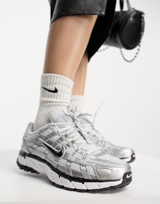 P-6000 trainers in black and silver