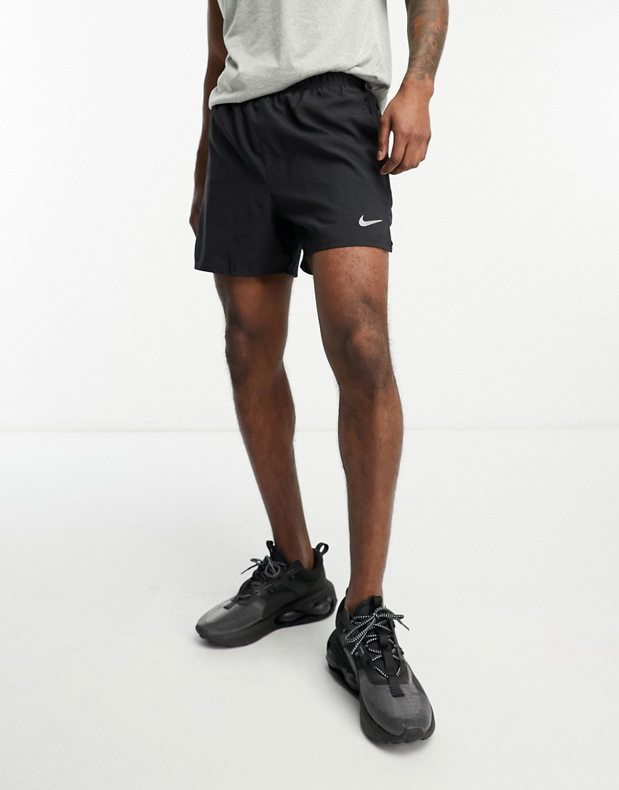 Nike Running Dri-FIT Challenger 5 inch shorts in black