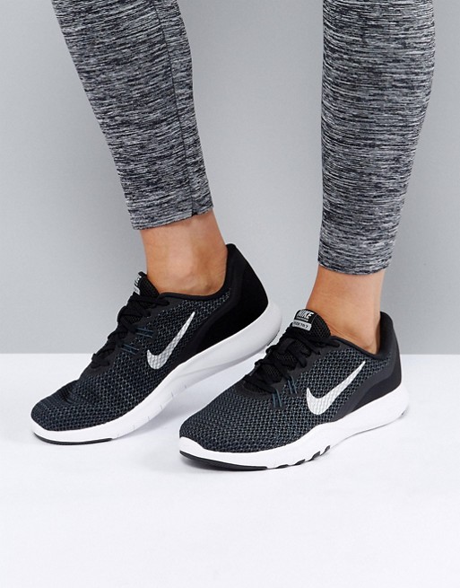 Image result for nike training flex trainers black