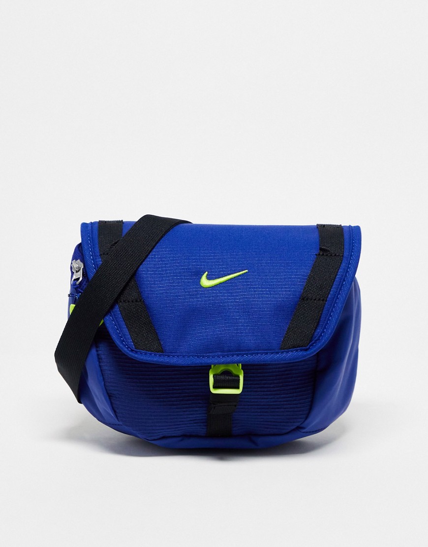 Nike Training Hike waist pack in royal blue