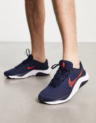Legend Essential trainer in navy and red
