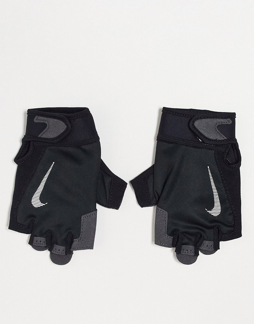 Nike Training Ultimate mens fitness gloves in black-Grey