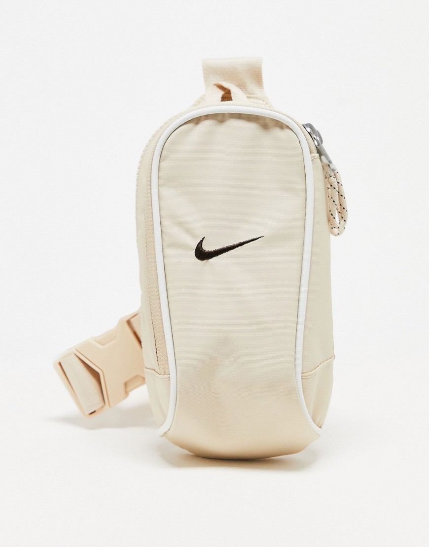Nike unisex Sportswear Essentials cross-body bag (1L) in stone-Brown