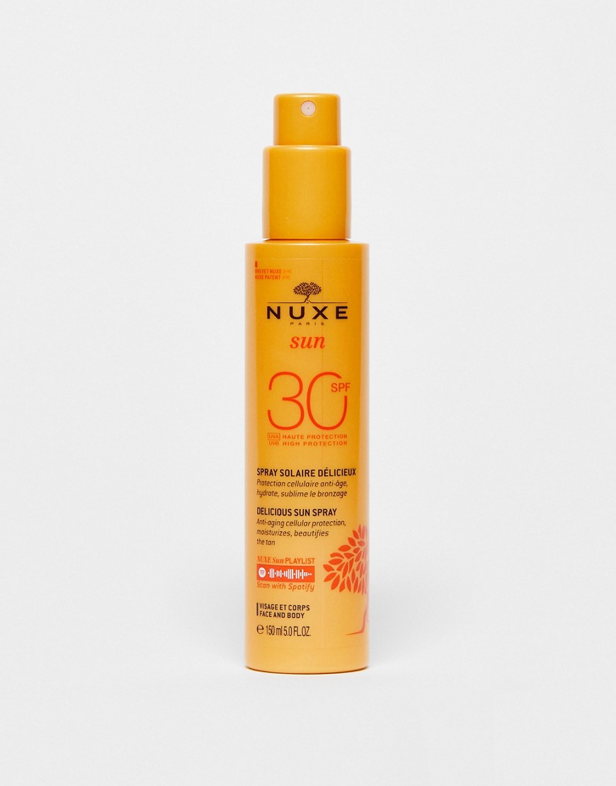 NUXE Delicious Sun Spray High Protection SPF50 Face and Body 150ml-No colour