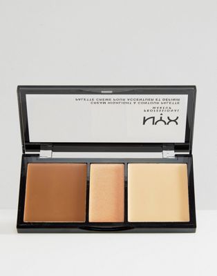 NYX Professional Makeup - Cream Highlight & Contour Palette