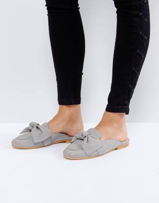 Office Fox Bow Slip On Mules