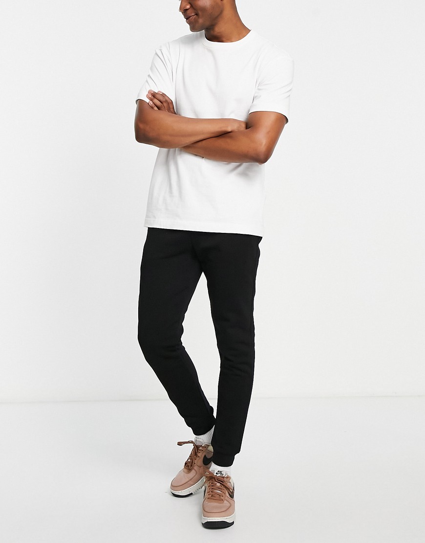 ONLY & SONS joggers in black