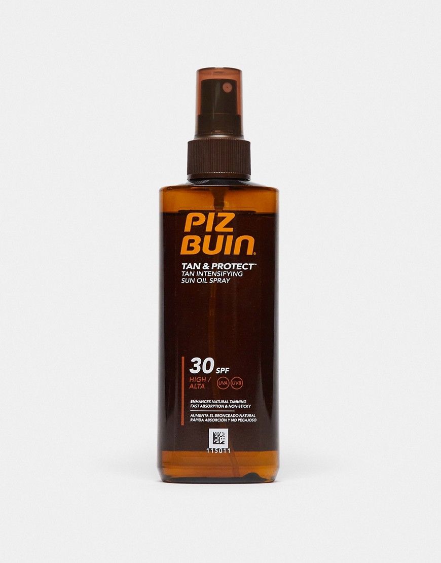 Piz Buin Tan & Protect Tan Intensifying Sun Oil Spray SPF30 150ml-No colour