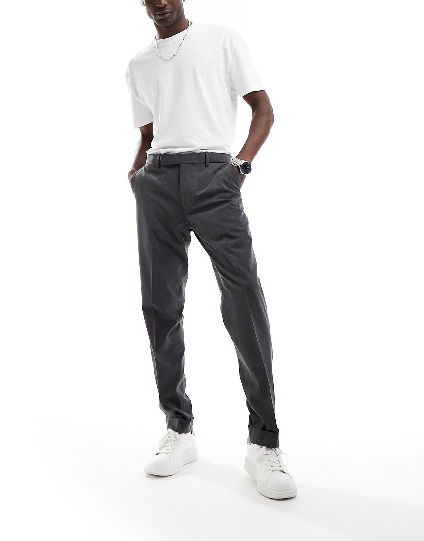 Polo Ralph Lauren tailored trouser in charcoal-Grey