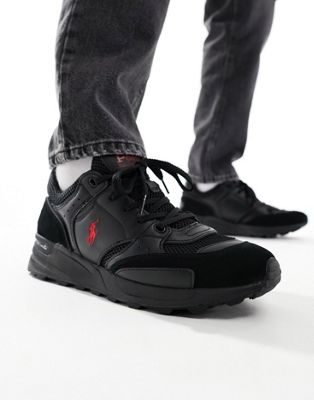 Trackster 200 trainer with red logo in black