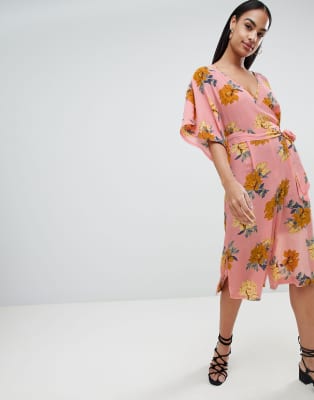 pretty little thing floral jumpsuit