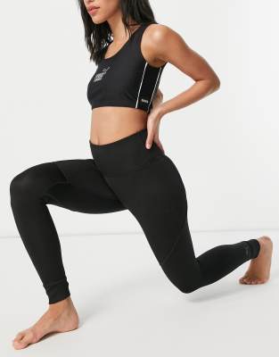 Puma Studio ribbed high waisted leggings in black - Click1Get2 Coupon