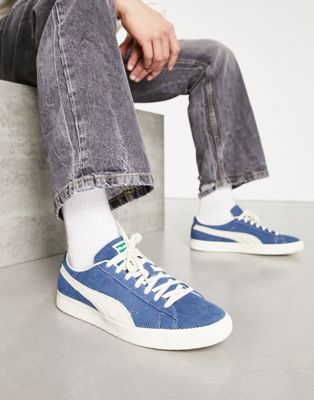 x Butter Good basket VTG trainers in blue suede
