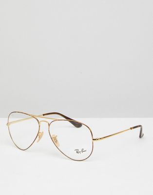 ray ban clear lens glasses