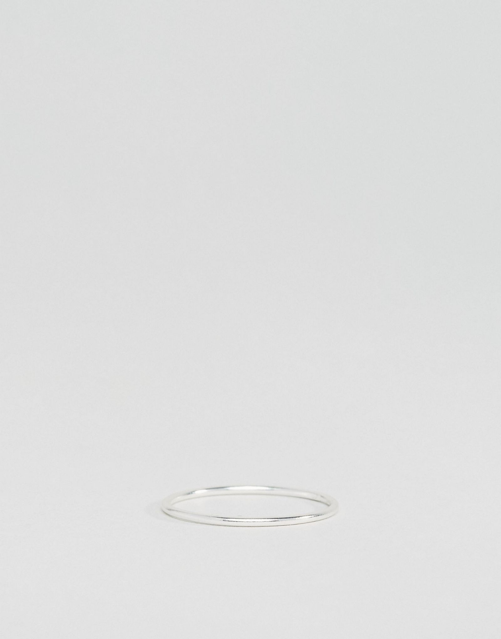 Reclaimed Vintage Sterling Silver Simple Ring