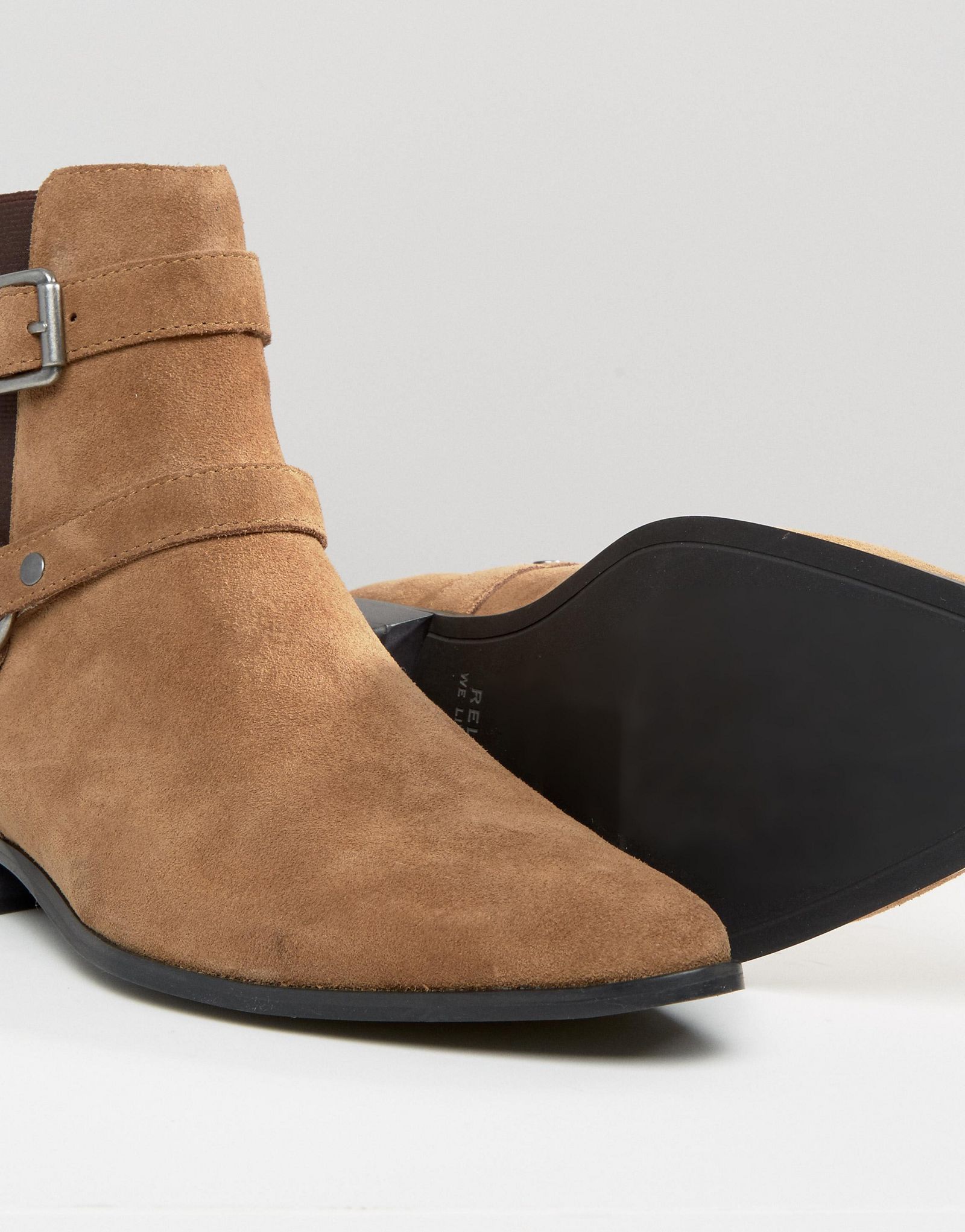 Religion Belter Suede Boots