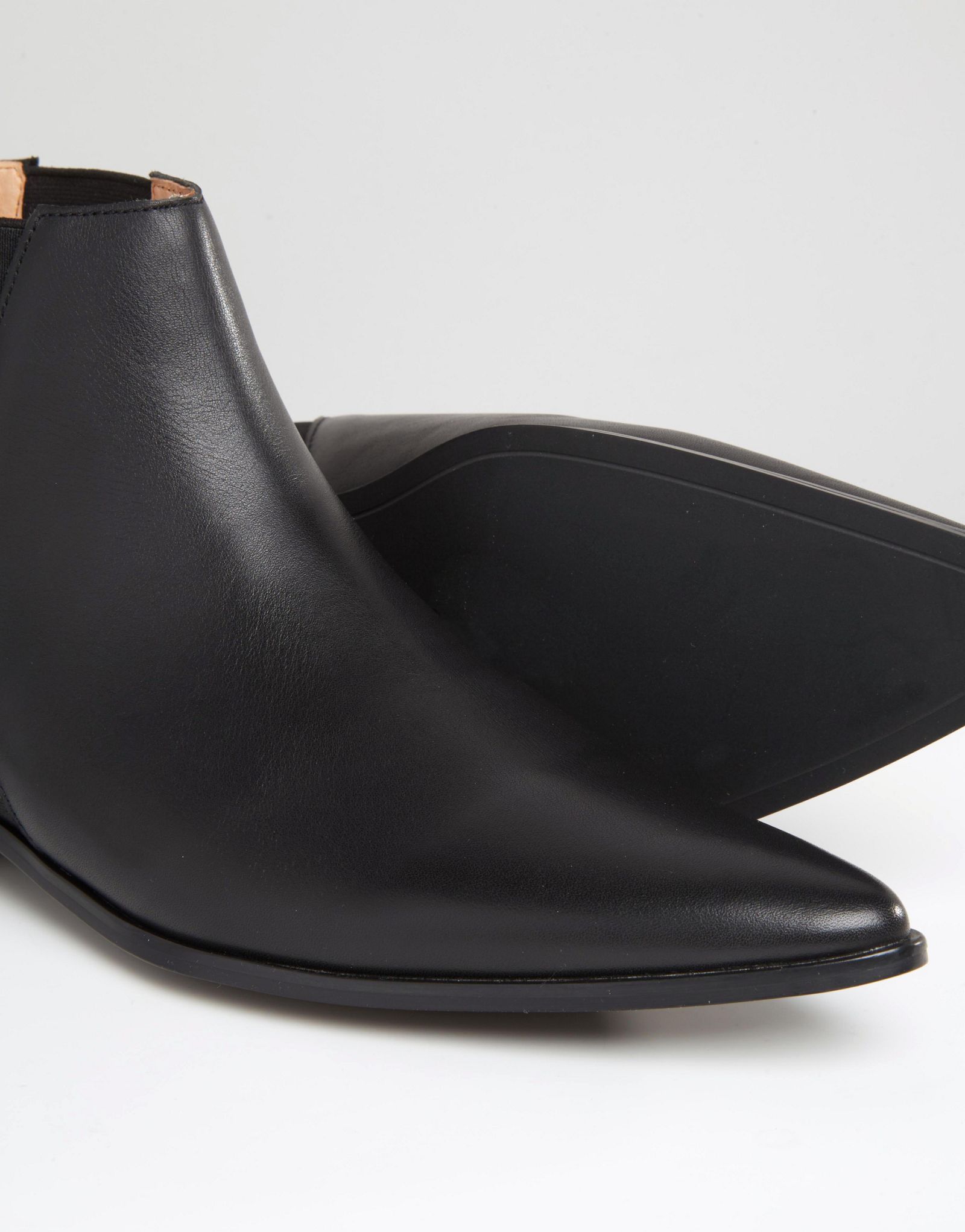 Religion Leather Chelsea Boots
