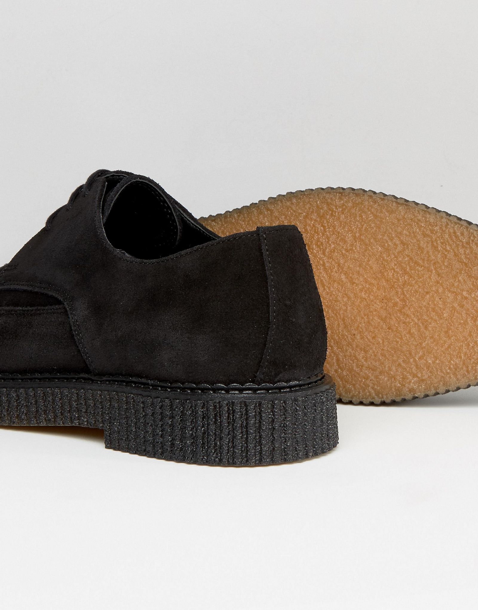 Religion Suede Creeper Derby Shoes