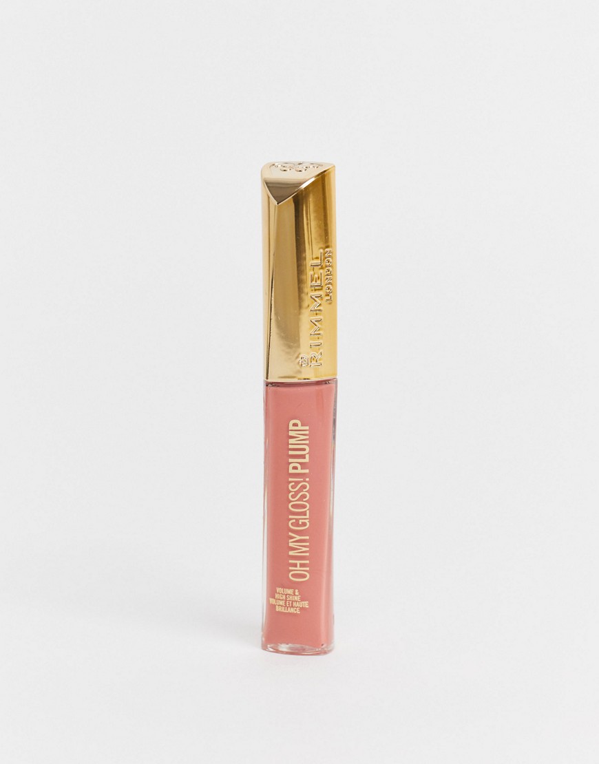 Rimmel Oh My Gloss! Plump Lip Gloss - Peach Pie 531-Pink
