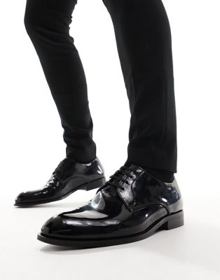 party patent derby in black