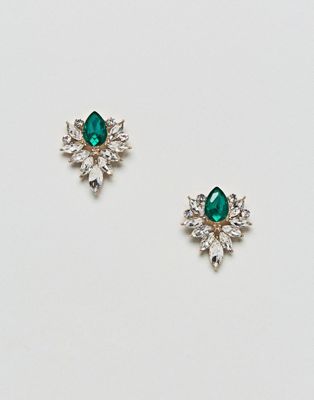 River Island Pointed Cluster Stud Earrings