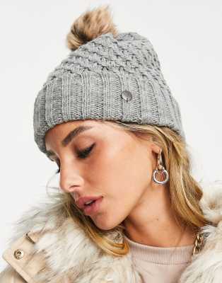 Roxy Blizzard beanie in grau - Click1Get2 Offers