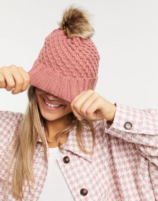 Roxy Blizzard beanie in pink - Click1Get2 Black Friday