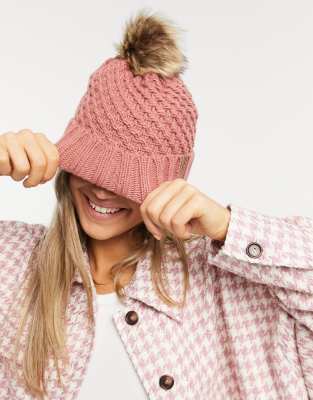 Roxy Blizzard beanie in pink - Click1Get2 Promotions