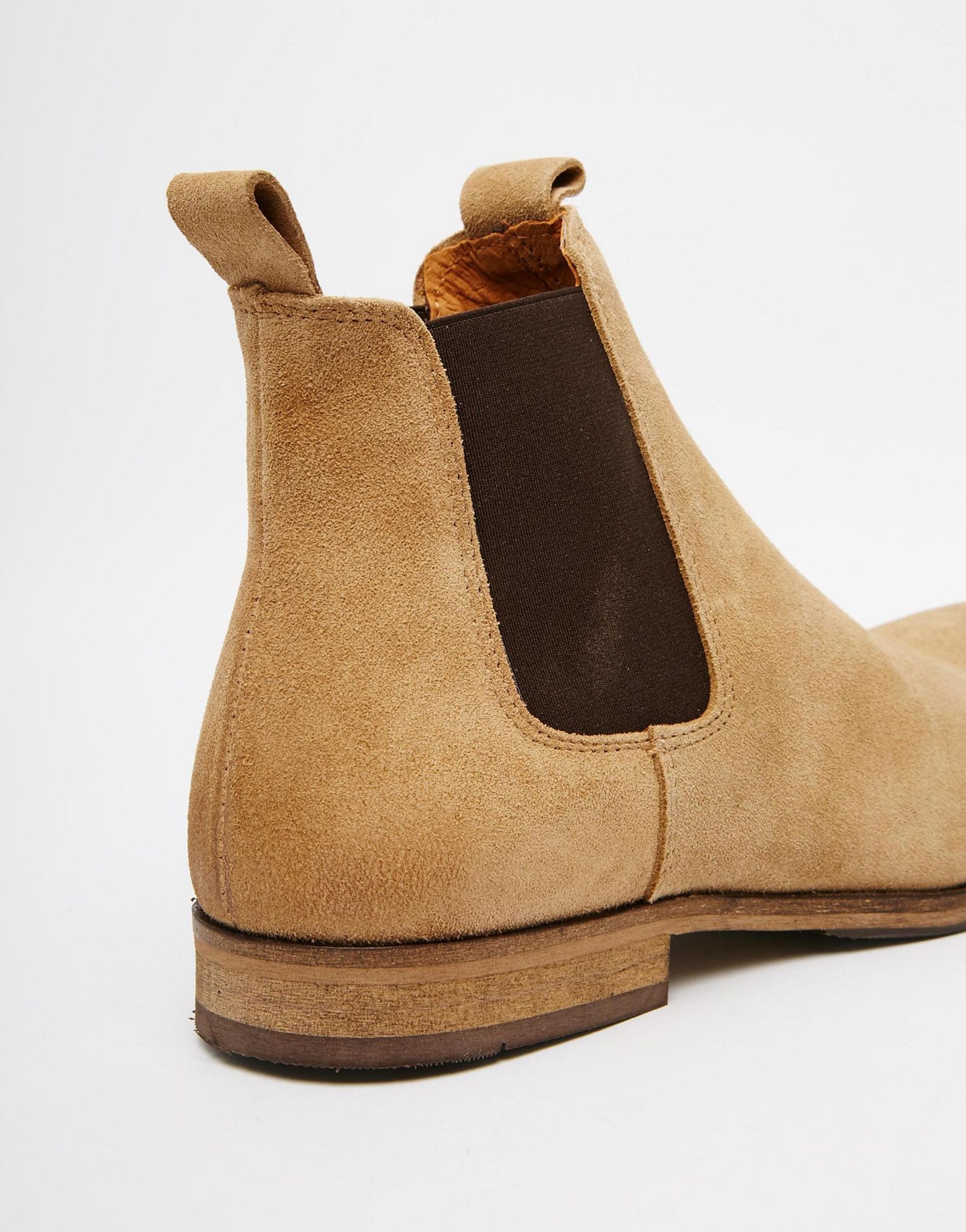 Selected Homme Melvin Suede Chelsea Boots